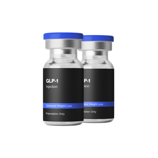 Bodybuilding Health+ GLP-1 injection vials