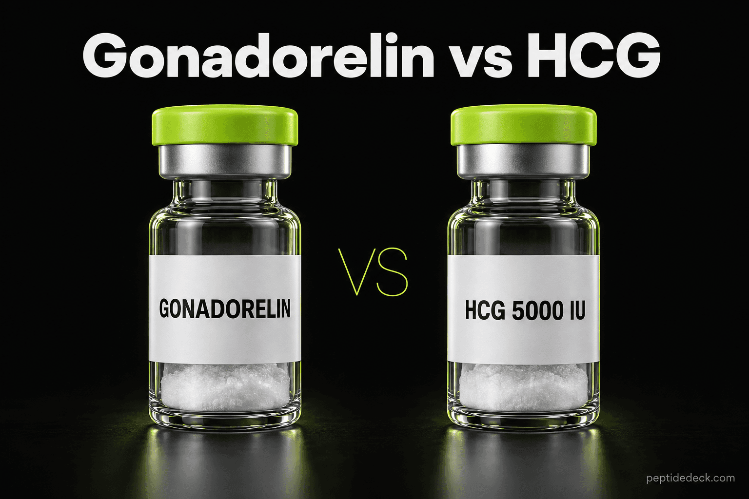 Gonadorelin vs HCG on TRT: Testicular Function, Fertility & Which Works (2026)