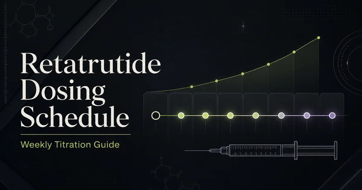 Retatrutide Dosage Guide: Weekly Dosing Schedule & Chart (2026)