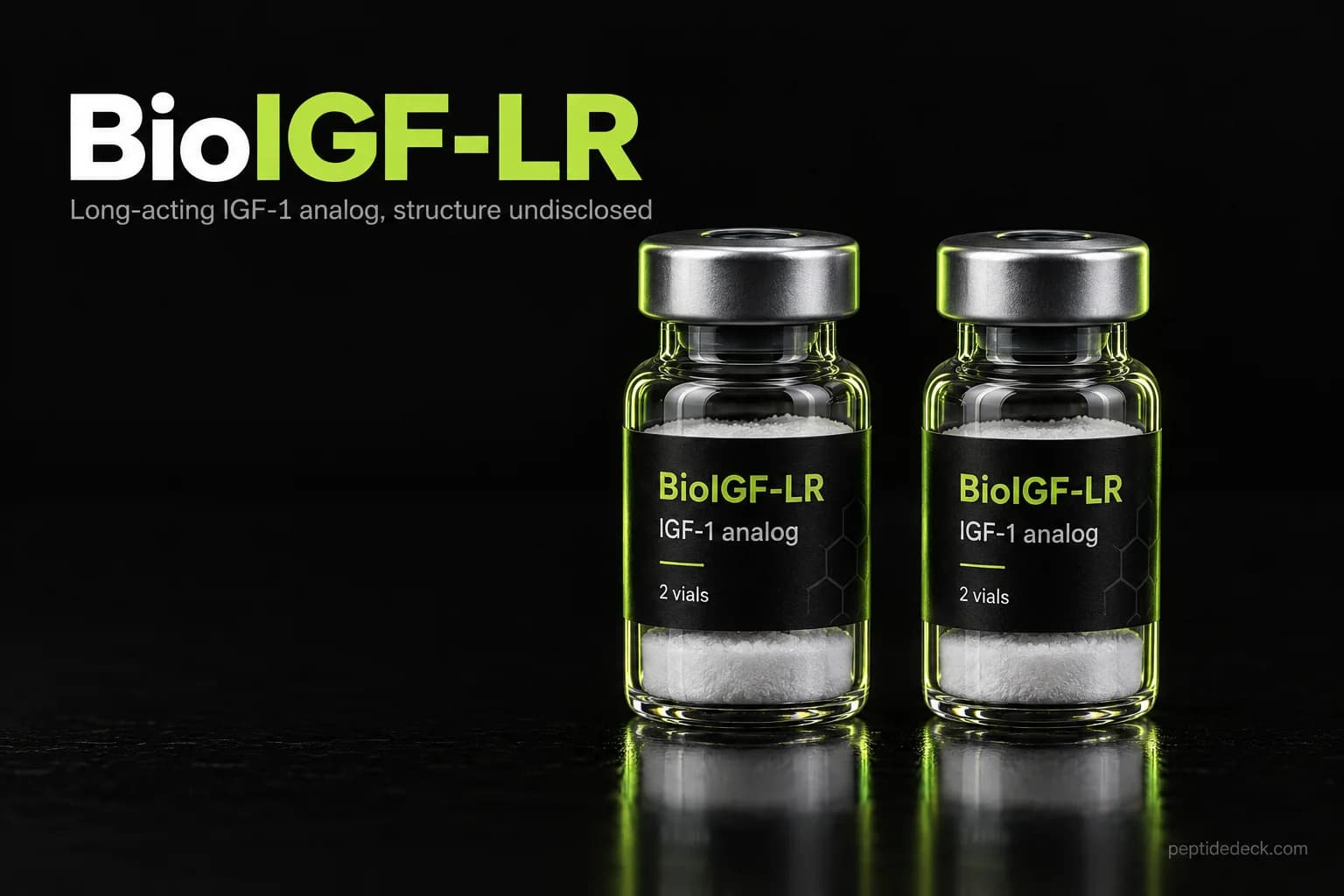 BioIGF-LR: Dosage, Price & Why Nobody Outside the Vendor Knows What's in the Vial (2026)